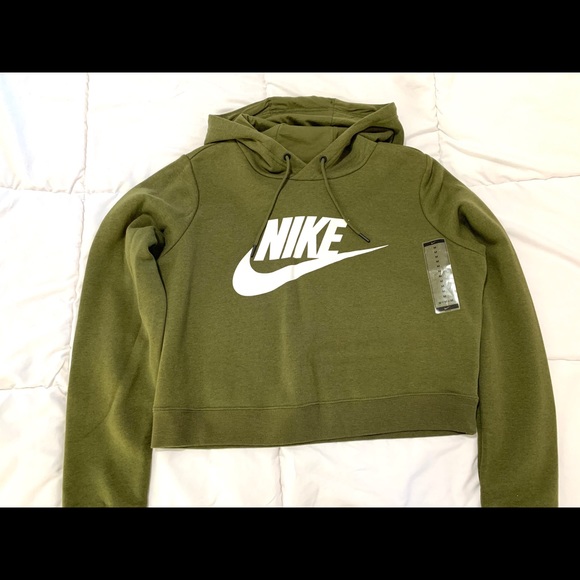 nike rally hoodie olive